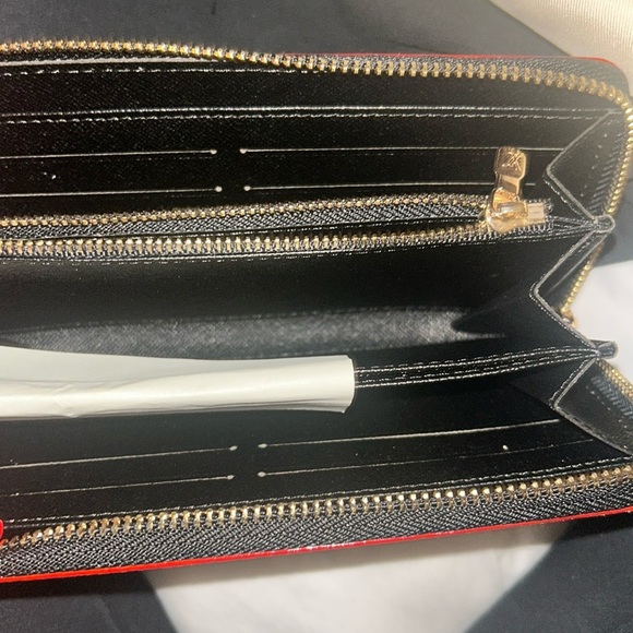 LOUIS VUITTON Monogram black Multicolor Zippy wallet (M60050) with gold hardware - Picture 3 of 5